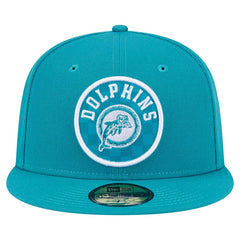Miami Dolphins Checkered 59FIFTY Fitted Hat | NFL New