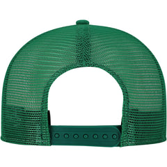 New York Jets Striped A-Frame 9FIFTY Adjustable Trucker Snapback Hat | NFL US