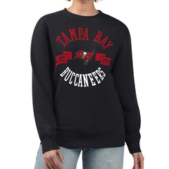 Tampa Bay Buccaneers G-III 4Her by Carl Banks Women's Large Team Graphic Fleece Pullover Sweatshirt | NFL Discount