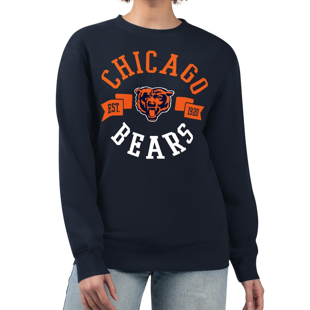 Chicago Bears G-III 4Her by Carl Banks Women's Large Team Graphic Fleece Pullover Sweatshirt | NFL Online