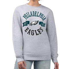 Philadelphia Eagles G-III 4Her by Carl Banks Women's Large Team Graphic Fleece Pullover Sweatshirt | NFL Near me