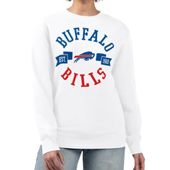 Buffalo Bills G-III 4Her by Carl Banks Women's Large Team Graphic Fleece Pullover Sweatshirt | NFL New
