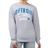 Detroit Lions G-III 4Her by Carl Banks Women's Filigree Logo Graphic Fleece Pullover Sweatshirt | NFL Hot