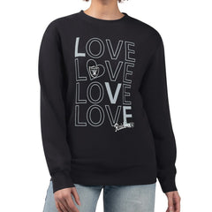 Las Vegas Raiders G-III 4Her by Carl Banks Women's Lots of Love Graphic Fleece Pullover Sweatshirt | NFL Sale