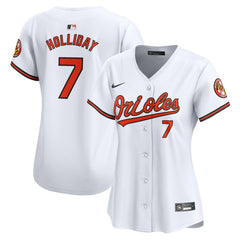 Jackson Holliday Baltimore Orioles Nike Women's Home Limited Player Jersey - MLB Jerseys