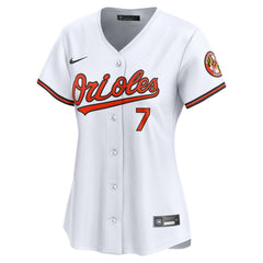Jackson Holliday Baltimore Orioles Nike Women's Home Limited Player Jersey - MLB Jerseys