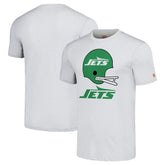 New York Jets Homage Unisex Big Helmet Tri-Blend T-Shirt | NFL Online