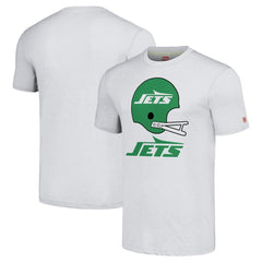 New York Jets Homage Unisex Big Helmet Tri-Blend T-Shirt | NFL Online