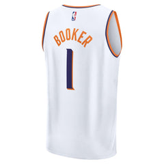 White Devin Booker Phoenix Suns Youth Fast Break Replica Player Jersey | NBA