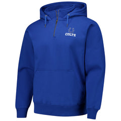 Indianapolis Colts Dunbrooke Unisex Defender Quarter-Zip Hoodie | NFL Discount