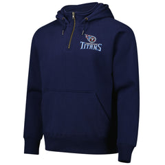 Tennessee Titans Dunbrooke Unisex Defender Quarter-Zip Hoodie | NFL Outlet