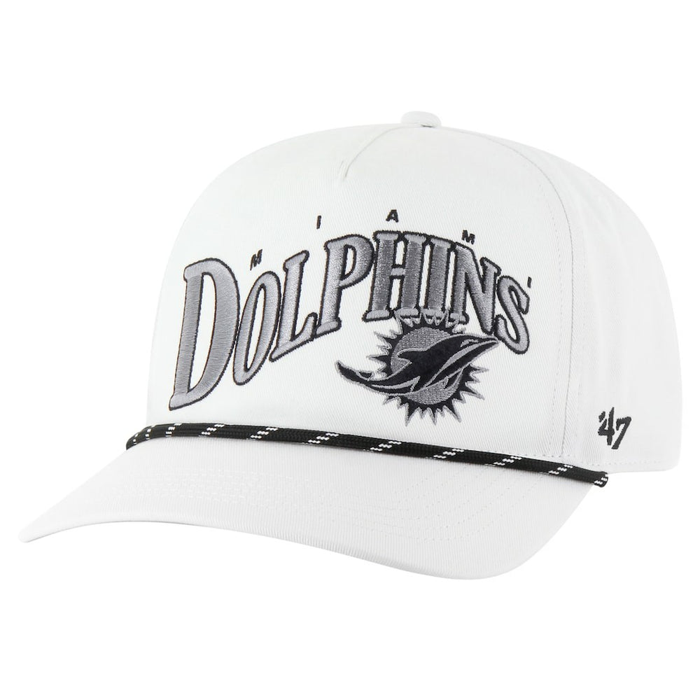 Miami Dolphins '47 Wave Speckle Hitch Rope Adjustable Hat | NFL US