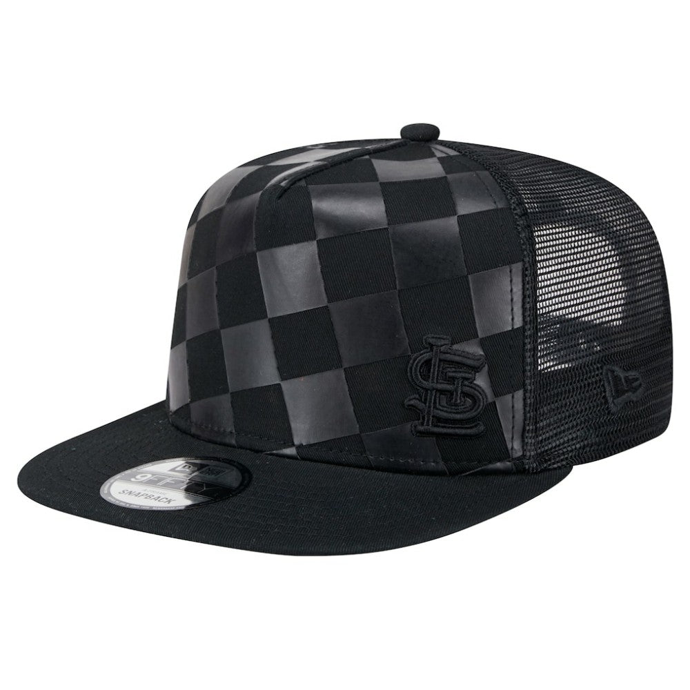 St. Louis Cardinals New Era Score Check 9FIFTY A-Frame Trucker Snapback Hat - MLB Hats