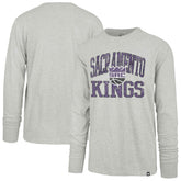 Gray Sacramento Kings '47 First Rate Franklin Long Sleeve T-Shirt | NBA