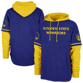Royal Golden State Warriors '47 Trifecta Shortstop Pullover Hoodie sale | NBA