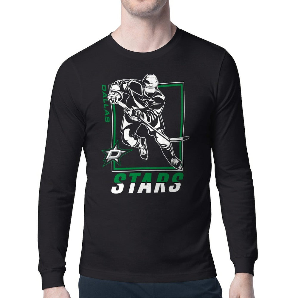 Dallas Stars Starter Player Grid Long Sleeve T-Shirt - NHL T-shirts