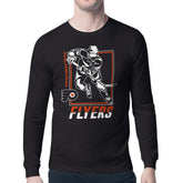 Philadelphia Flyers Starter Player Grid Long Sleeve T-Shirt - NHL T-shirts