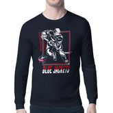 Columbus Blue Jackets Starter Player Grid Long Sleeve T-Shirt - NHL T-shirts