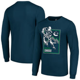 Vancouver Canucks Starter Player Grid Long Sleeve T-Shirt - NHL T-shirts