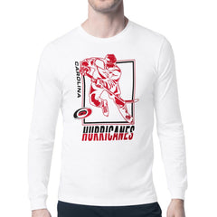 Carolina Hurricanes Starter Player Grid Long Sleeve T-Shirt - NHL T-shirts