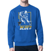 St. Louis Blues Starter Player Grid Fleece Pullover Sweatshirt - NHL Sweatshirts