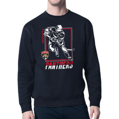 Florida Panthers Starter Player Grid Fleece Pullover Sweatshirt - NHL Sweatshirts