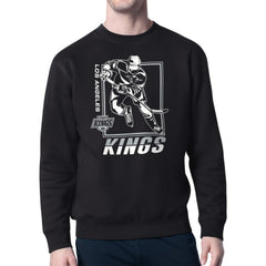 Los Angeles Kings Starter Player Grid Fleece Pullover Sweatshirt - NHL Sweatshirts