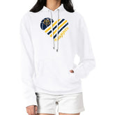 White Denver Nuggets G-III 4Her by Carl Banks Women's Heart Pullover Hoodie - White online | NBA