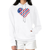 White Detroit Pistons G-III 4Her by Carl Banks Women's Heart Pullover Hoodie - White online | NBA