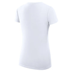 White Boston Celtics G-III 4Her by Carl Banks Women's Super-Slim Fit Lightweight Heart V-Neck T-Shirt | NBA