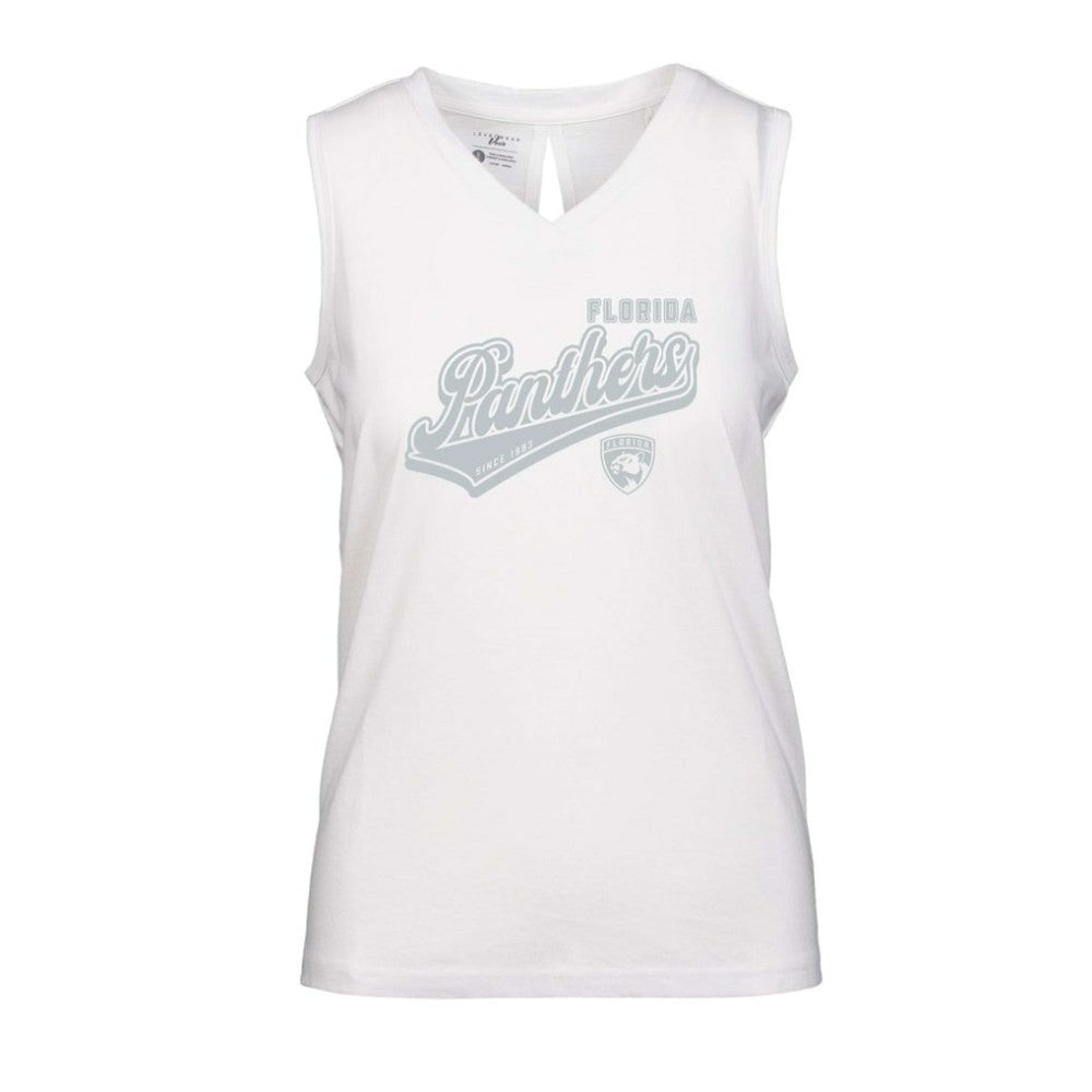 Florida Panthers Levelwear Women's Paisley Sweep V-Neck Tank Top - NHL Tank Top