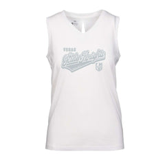 Vegas Golden Knights Levelwear Women's Paisley Sweep V-Neck Tank Top - NHL Tank Top