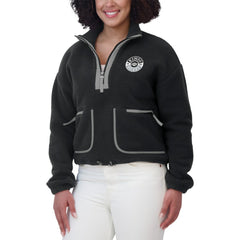 Los Angeles Kings WEAR by Erin Andrews Women's Polar Fleece Half-Zip Jacket - NHL Jackets