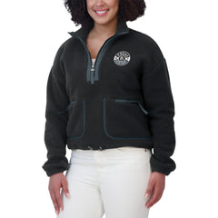 Vegas Golden Knights WEAR by Erin Andrews Women's Polar Fleece Half-Zip Jacket - NHL Jackets