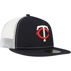 Minnesota Twins New Era Team Color 59FIFTY Trucker Fitted Hat - MLB Hats