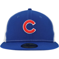 Chicago Cubs New Era Team Color 59FIFTY Trucker Fitted Hat - MLB Hats