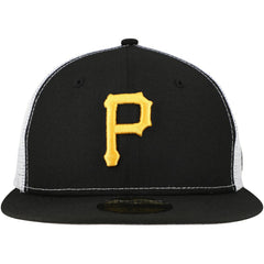 Pittsburgh Pirates New Era Team Color 59FIFTY Trucker Fitted Hat - MLB Hats