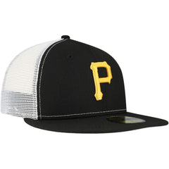 Pittsburgh Pirates New Era Team Color 59FIFTY Trucker Fitted Hat - MLB Hats