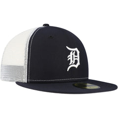 Detroit Tigers New Era Team Color 59FIFTY Trucker Fitted Hat - MLB Hats