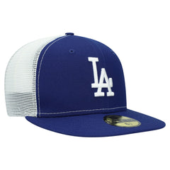 Los Angeles Dodgers New Era Team Color 59FIFTY Trucker Fitted Hat - MLB Hats