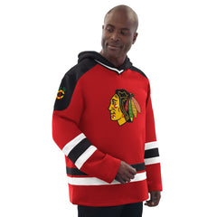 Chicago Blackhawks Starter Hockey Pullover Hoodie - NHL Hoodies