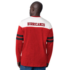 Carolina Hurricanes Starter Blitz Durene Long Sleeve T-Shirt - NHL T-shirts