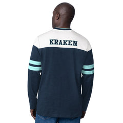Seattle Kraken Starter Blitz Durene Long Sleeve T-Shirt - NHL T-shirts
