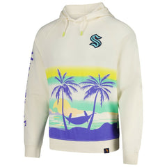 Seattle Kraken Margaritaville Island Dream Peached Pullover Hoodie - NHL Hoodies