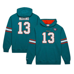Miami Dolphins Dan Marino Retired Player Name & Number Pullover Hoodie | NFL US