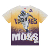 Minnesota Vikings Randy Moss Burst Retired Player T-Shirt | NFL US