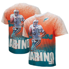 Miami Dolphins Dan Marino Burst Retired Player T-Shirt | NFL Outlet