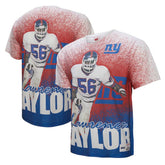 New York Giants Lawrence Taylor Burst Retired Player T-Shirt | NFL Discount