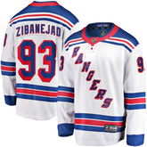 Mika Zibanejad New York Rangers Fanatics Away Premier Breakaway Player Jersey - NHL Jerseys
