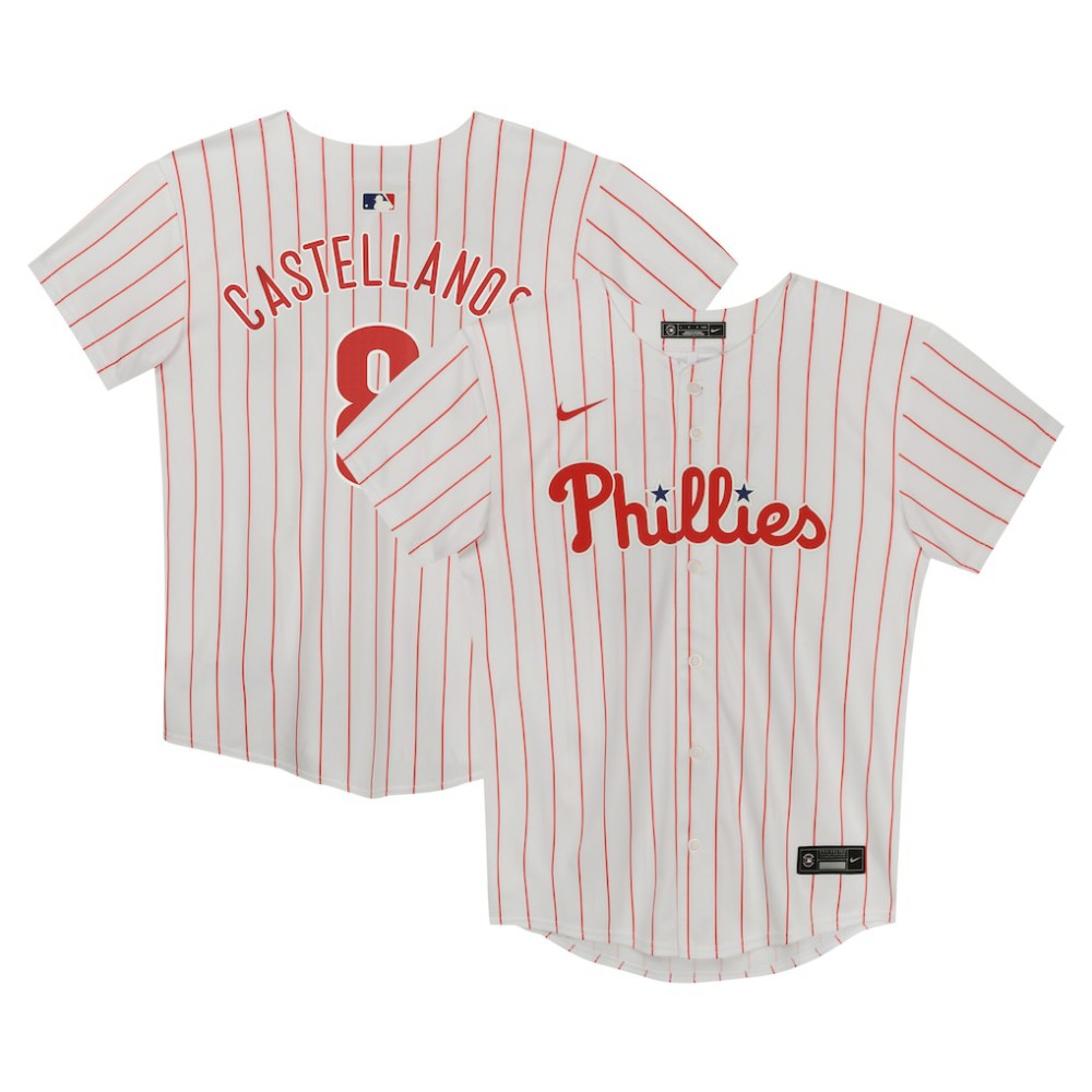Nick Castellanos Philadelphia Phillies Nike Preschool Home Game Jersey - MLB Jerseys